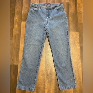 Gloria Vanderbilt Blue Straight Leg Jeans